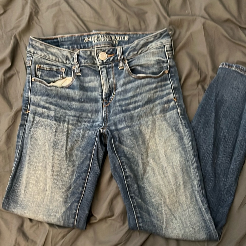 American Eagle skinny jeans (short length)